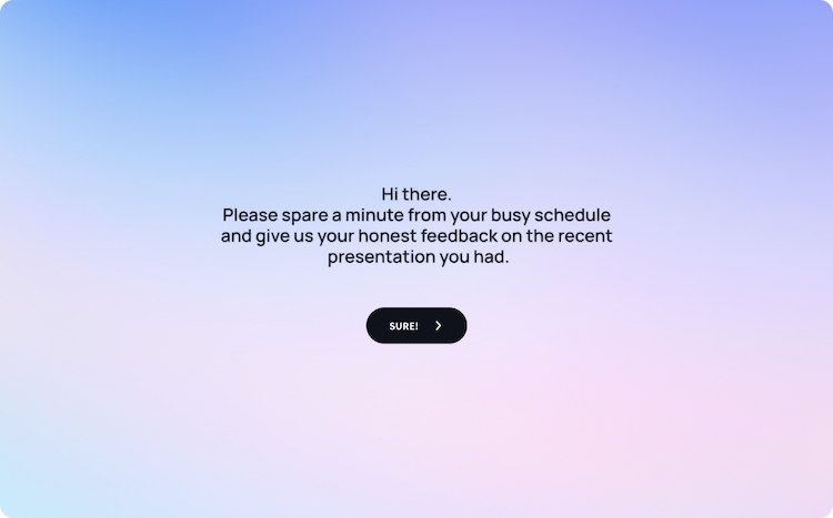 Presentation Evaluation Form Template