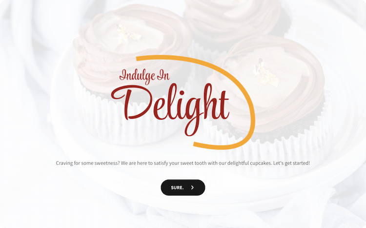 Cupcake Order Form Template